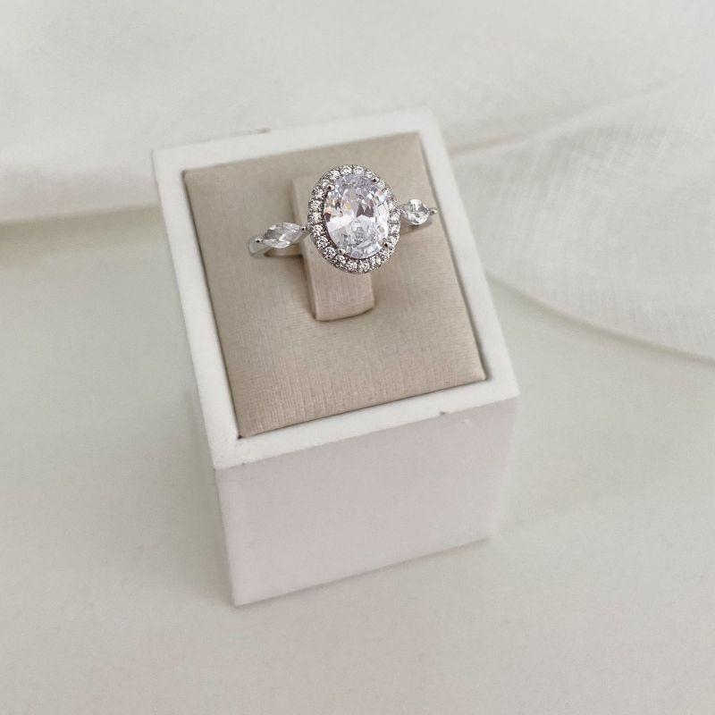 ANEL PT PEDRA CRISTAL CRAVEJADO