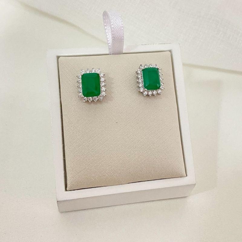 BR PT PEDRA VERDE ESCURA Q CRAV 6MM