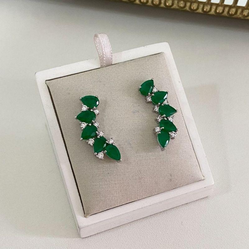 BR PT SCARF VERDE\ P CRISTAIS