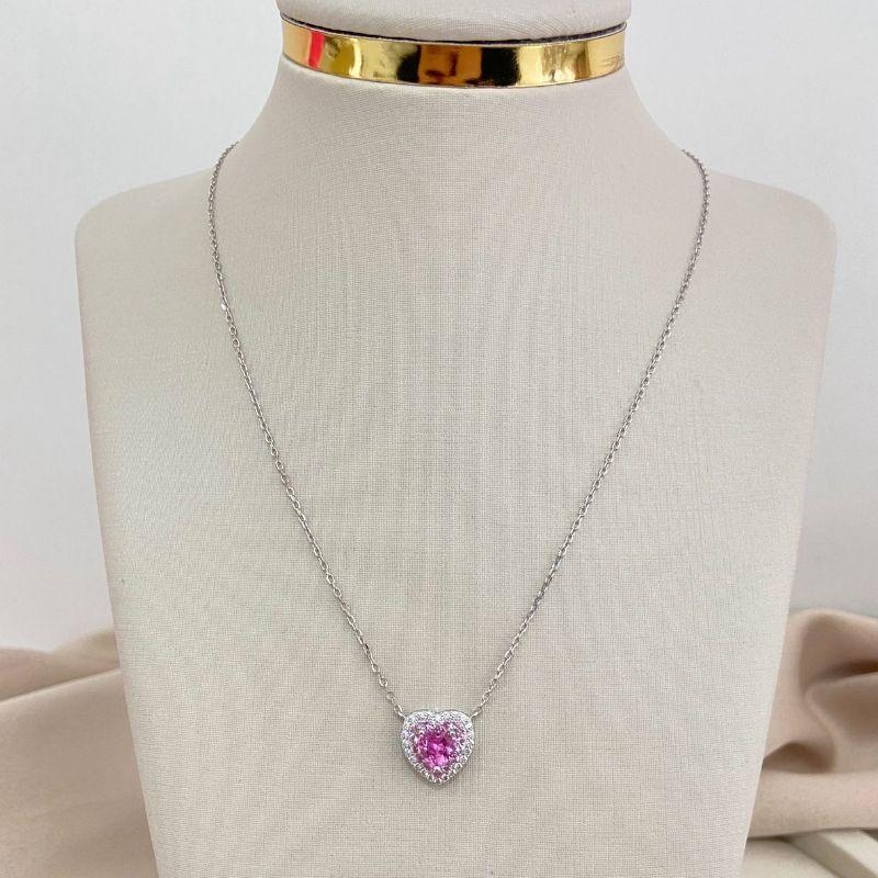 GARG PT CORAÇÃO  ROSA CRAV