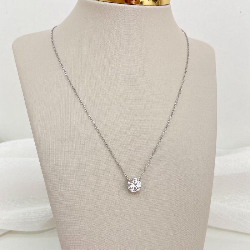 GARG PT P DE LUZ CRISTAL 8MM