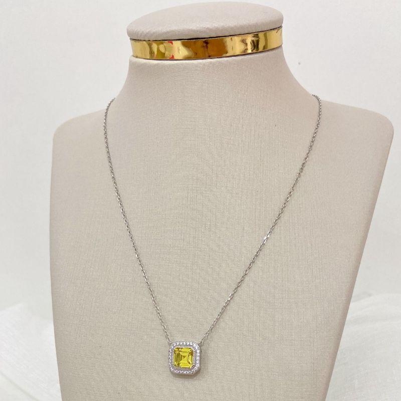 GARG PT PEDRA AMARELA CRAVEJADA