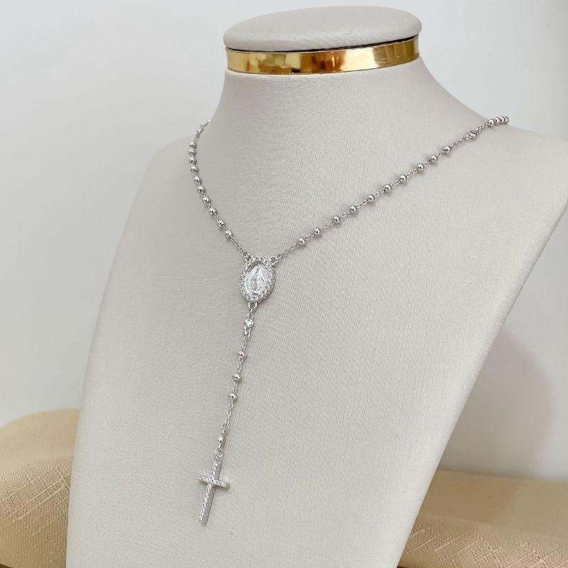 GARG PT TERÇO N SENHORA CRAV 50CM