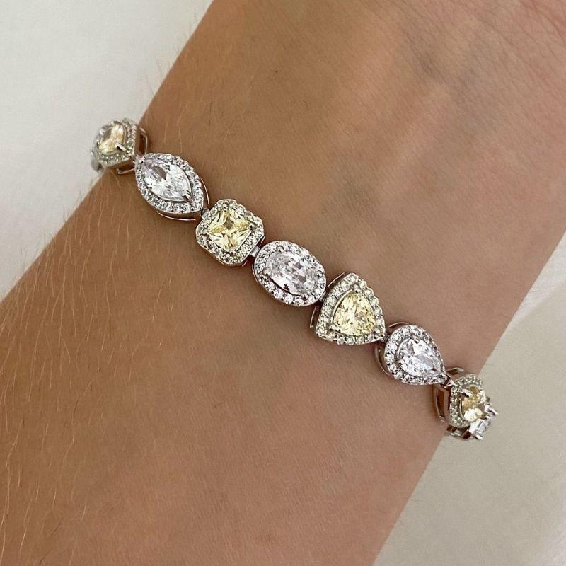 PULS PT PEDRA CRISTAL\AMARELA 4MM 17CM