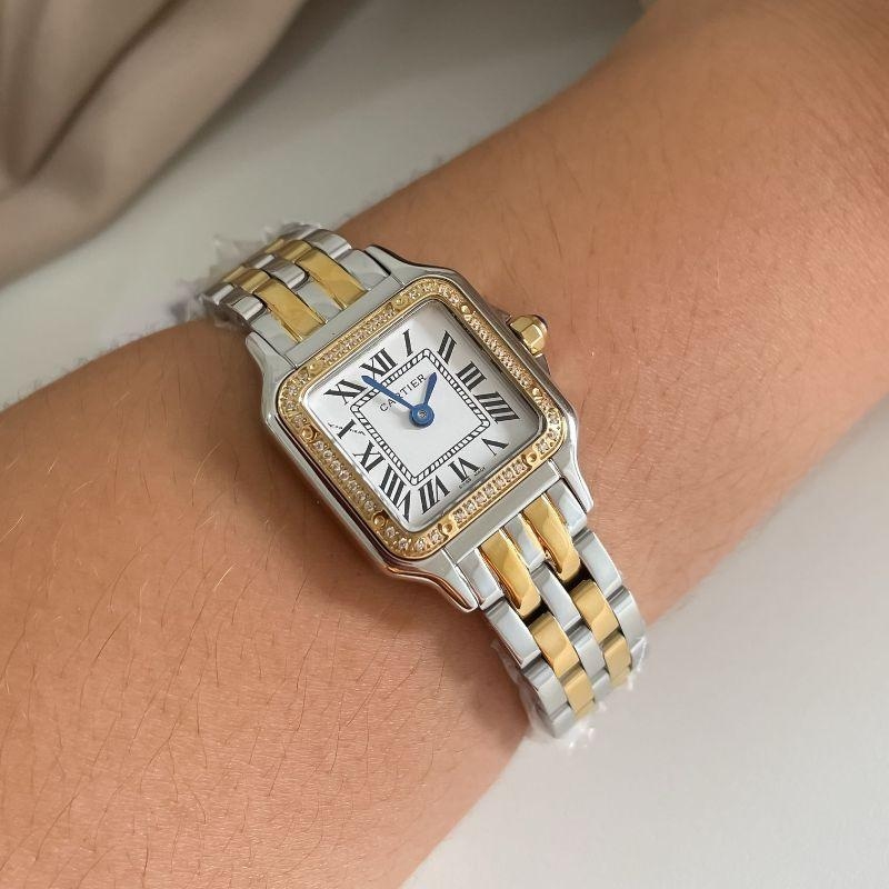 RELOGIO CARTIER CRAV (DOU E PRATA)