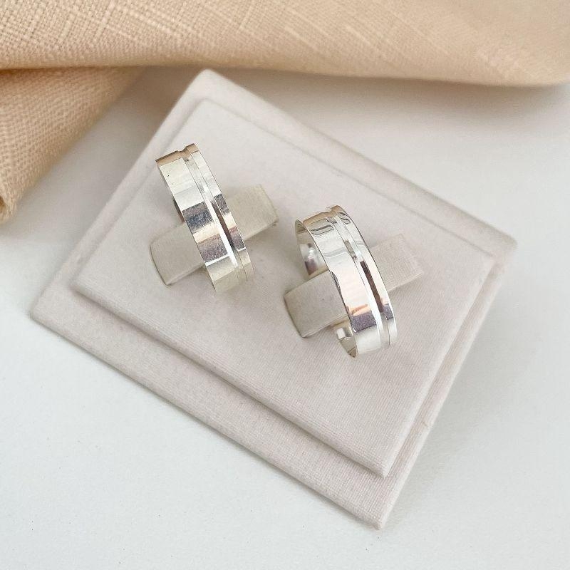 ALIANÇA PT RETA C/FRISO