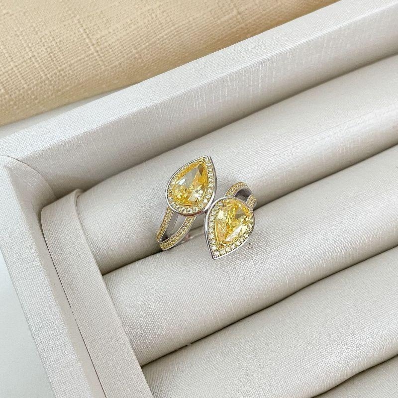 ANEL PT 2 GOTAS CRAV AMARELAS