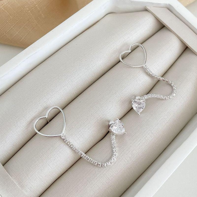 BR PT 2 CORAÇÕES LISO/CRISTAL