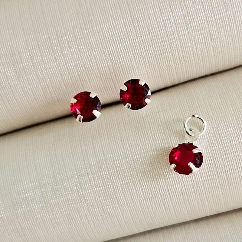 CONJ PT P.LUZ RED. VERMELHO 5MM