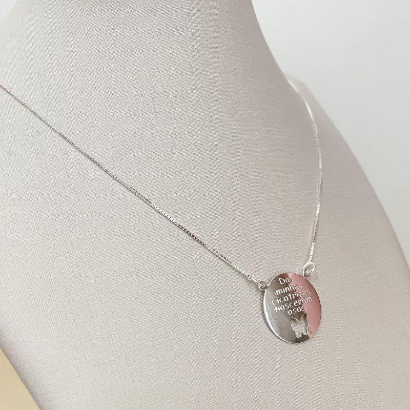 GARG PT PLACA FRASE/BORBOLETA