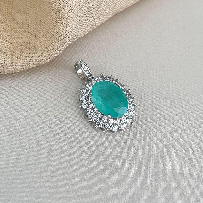 PG PT PEDRA VERDE CLARO CRAVEJADA