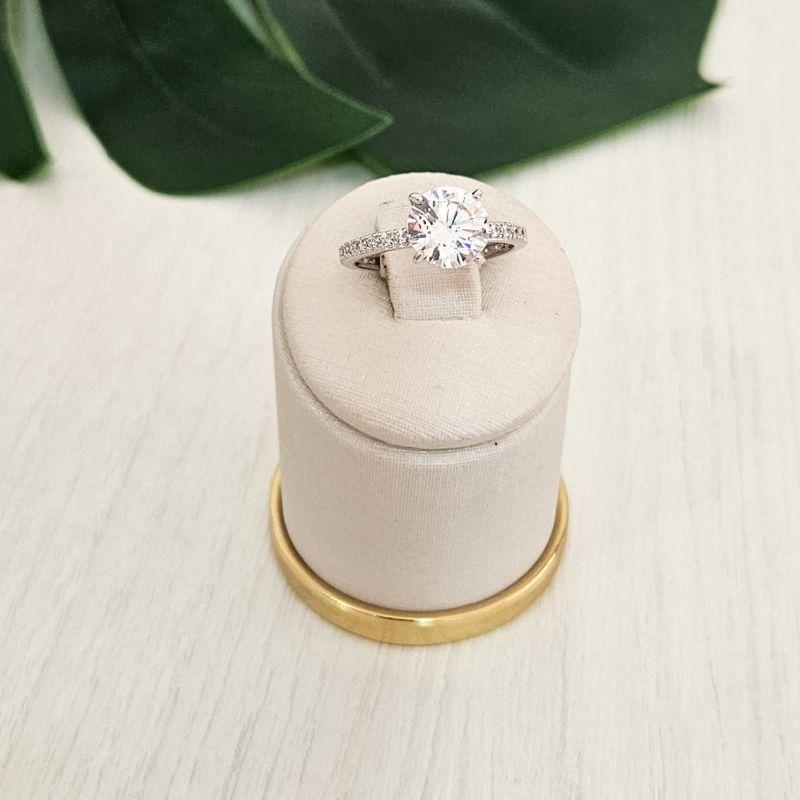 ANEL PT SOLITÁRIO 8MM