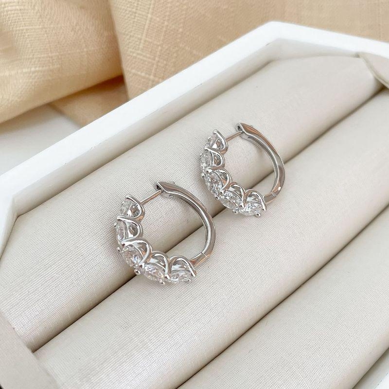 ARGOLA PT 5P CRISTAL 5MM NITE