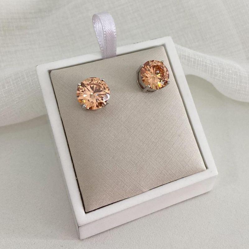 BR PT PONTO DE LUZ AMBAR CLARO 10MM