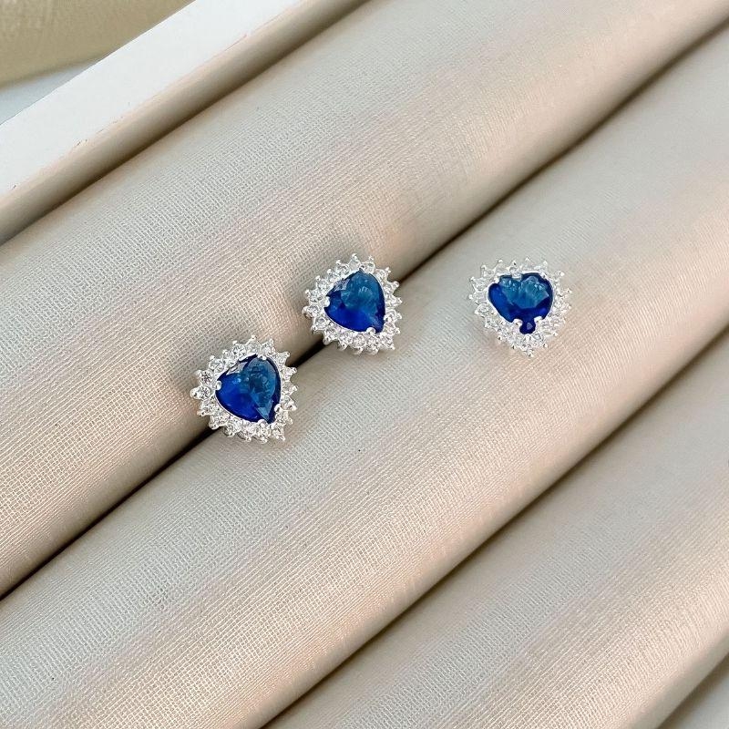 CONJ PT CORAÇÃO CRAV AZUL