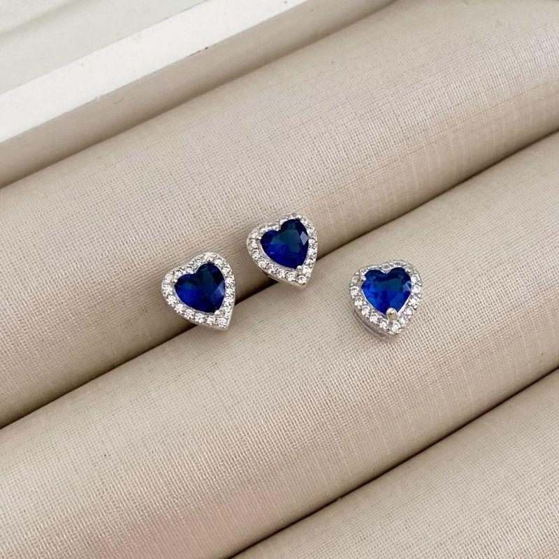 CONJ  PT CORAÇÃO CRAVEJADO