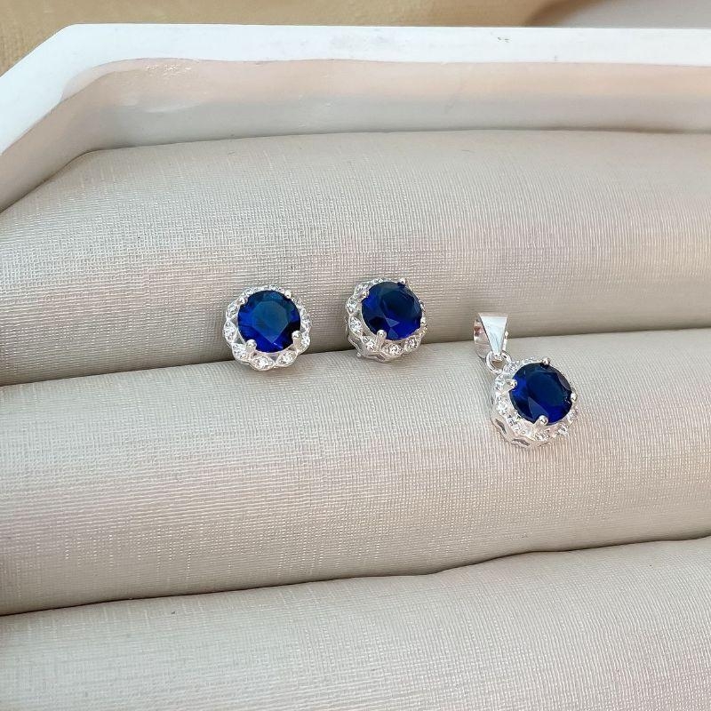 CONJ PT P RED CRAV AZUL