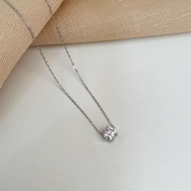 GARG PT PONTO DE LUZ CRISTAL 45CM 6.5MM