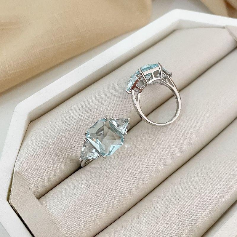 ANEL PT 3 PEDRAS 9MM