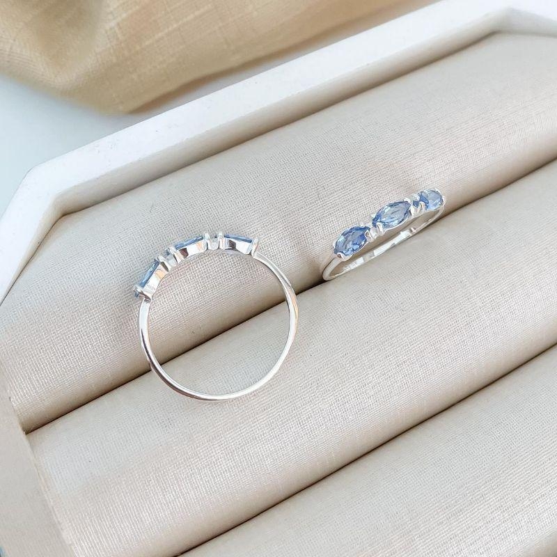 ANEL PT 3 PEDRAS PEQUENA