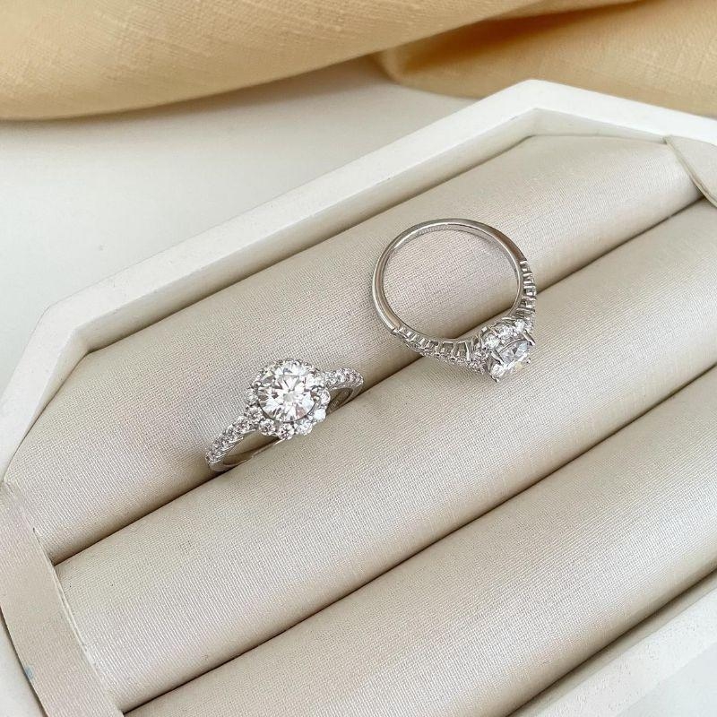 ANEL PT PEDRA CRISTAL CRAVEJADA 7MM NITE