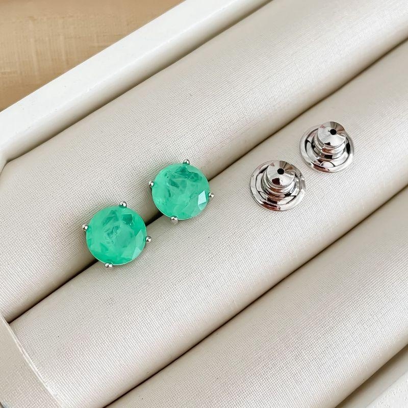 BR PT PONTO DE LUZ VERDE CLARO 10MM