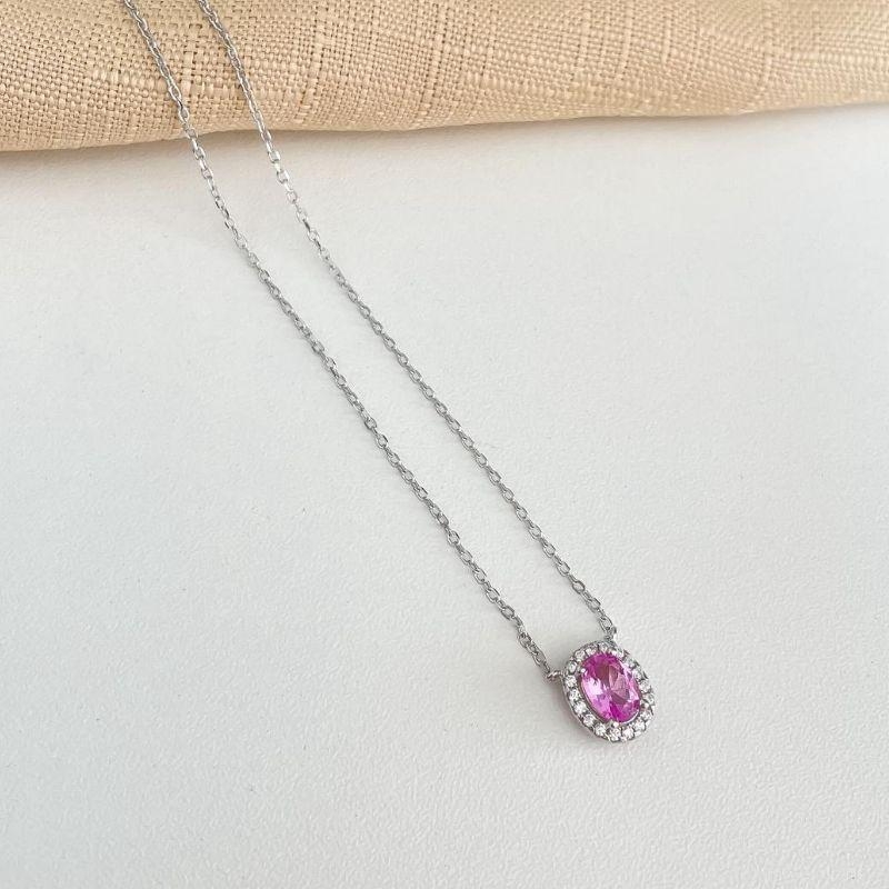 GARG PT PEDRA ROSA CRAVEJADA