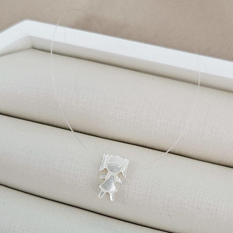 NYLON PT MENINA MADREPEROLA 40CM