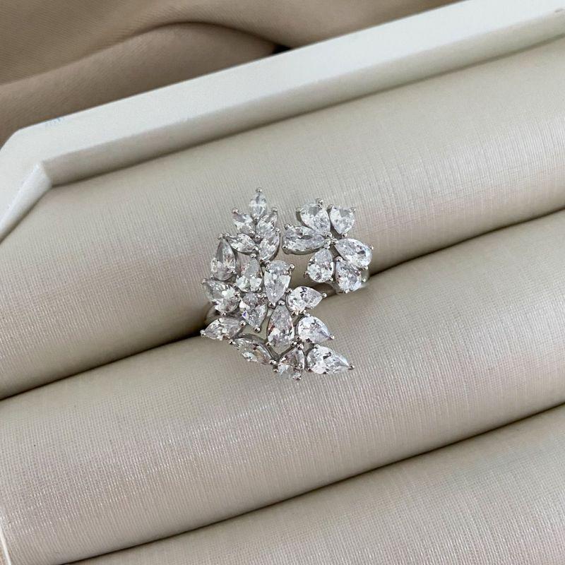 ANEL PT EM PEDRAS CRISTAIS 3MM