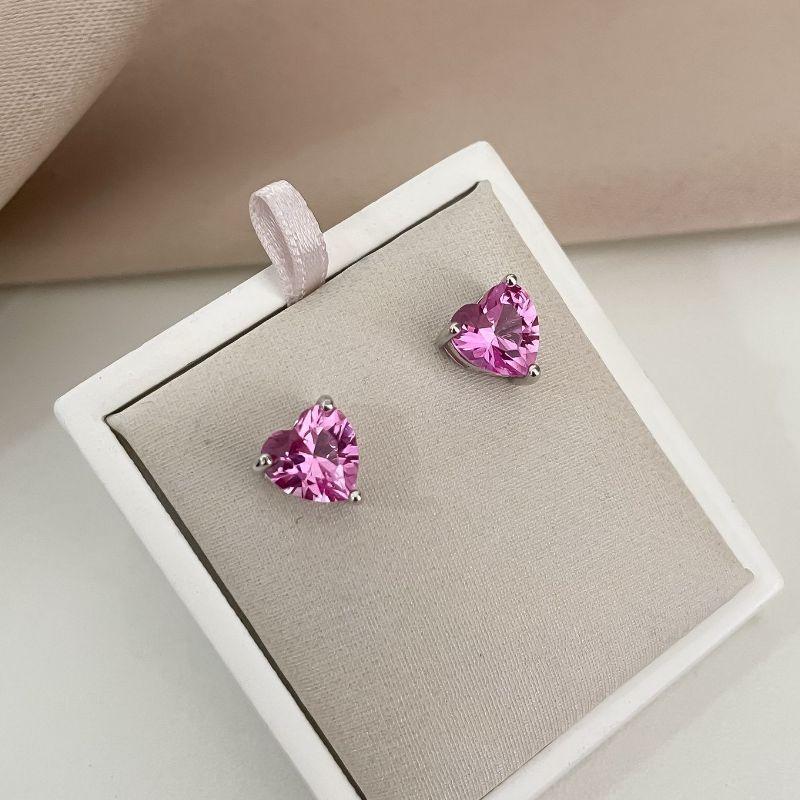 BR PT CORAÇÃO ROSA CRISTAL