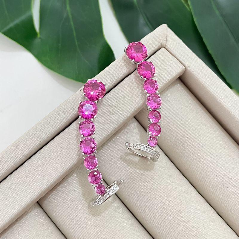 BR PT SCARF ROSA 7MM