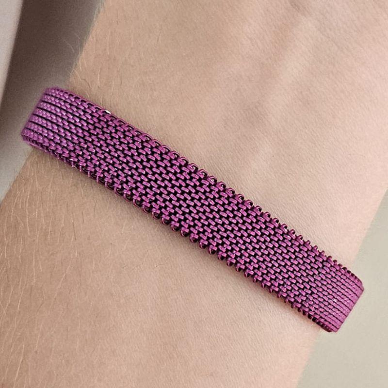 BRAC PT AÇO FLEXIVEL ROXO