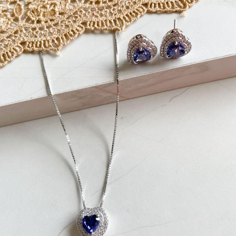 CONJ PT CORAÇÃO CRAV ROXO