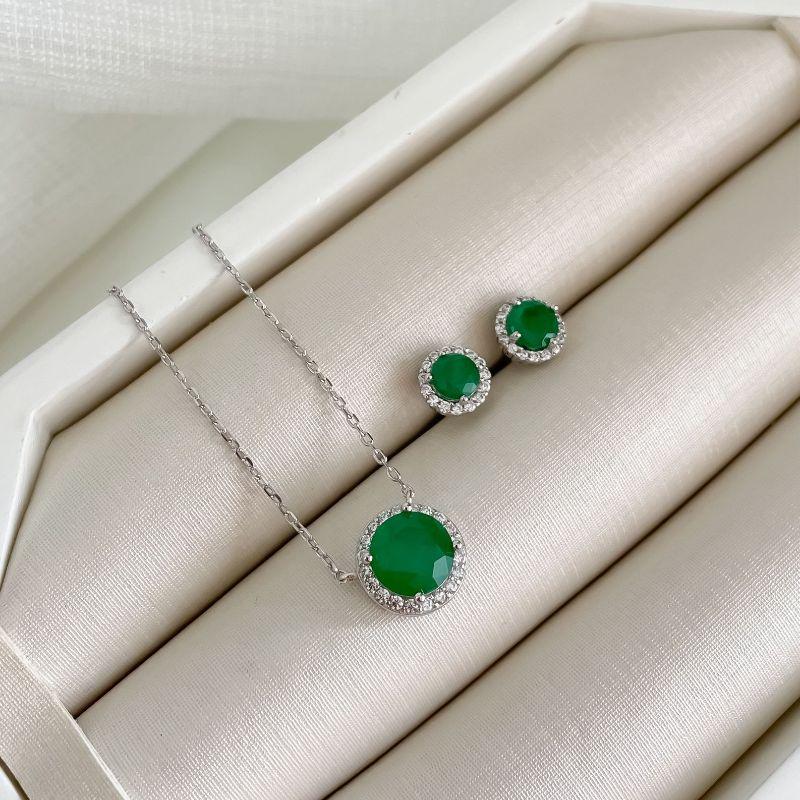 CONJ PT PEDRA REDONDA VERDE