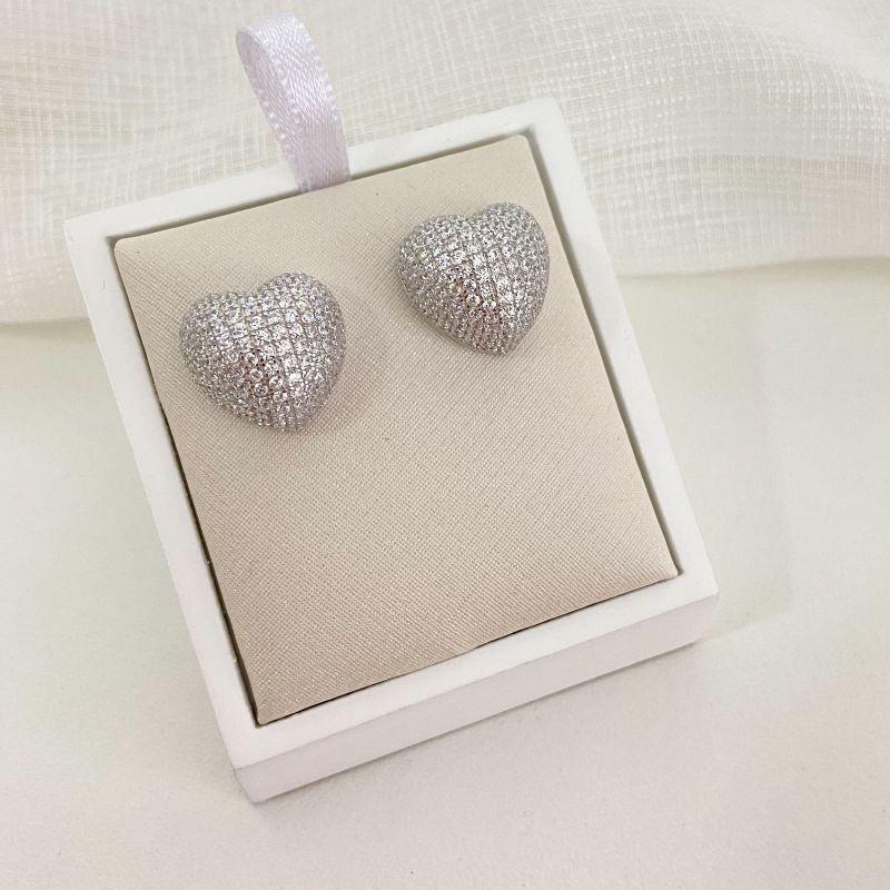 BR PT CORAÇÃO CRISTAL 14MM