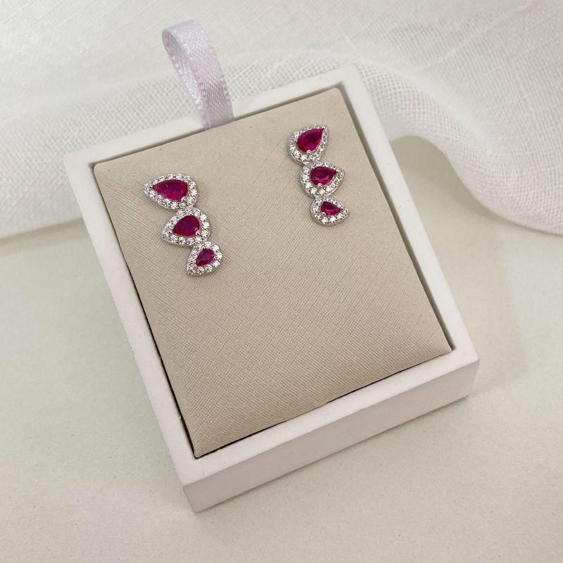 BR PT SCARF ROSA CRAVEJADO