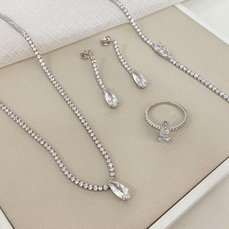 CONJ PT RIVIERA\ PEDRA CRISTAL