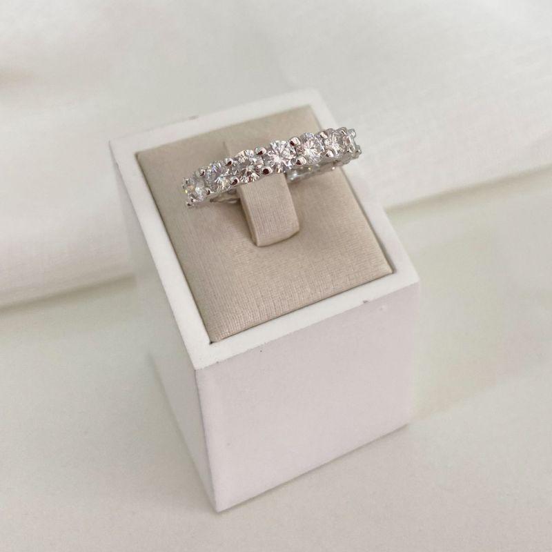 ANEL PT ALIANÇA NITA 4MM