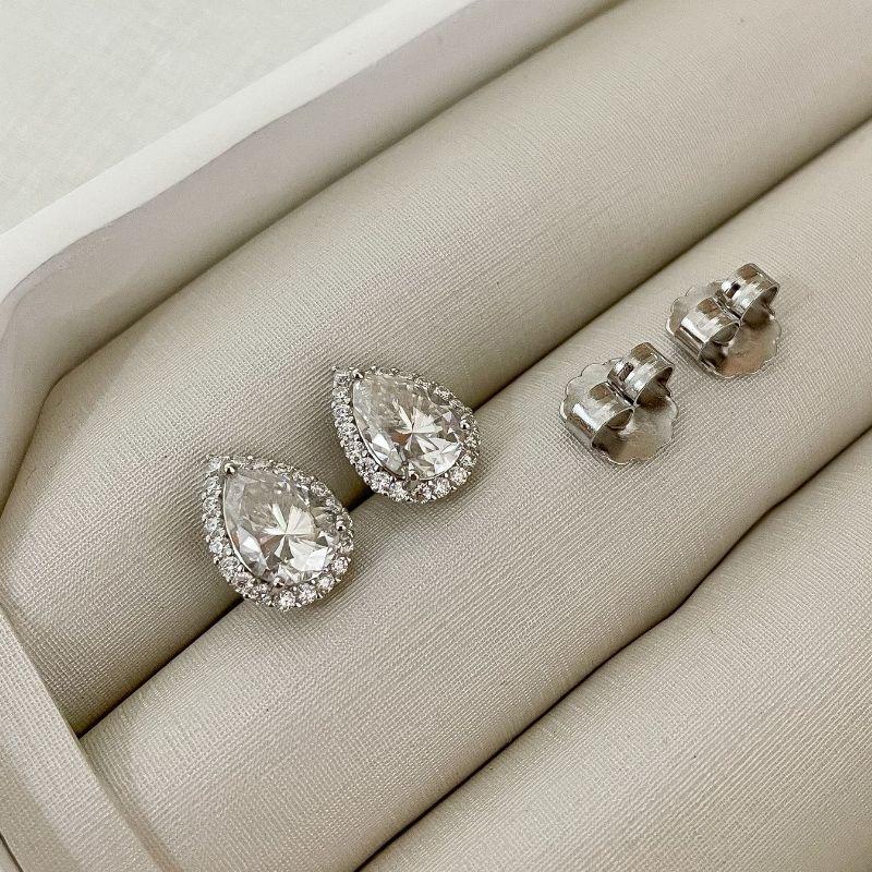 BR PT GOTA CRISTAL 7x10 MM NITA