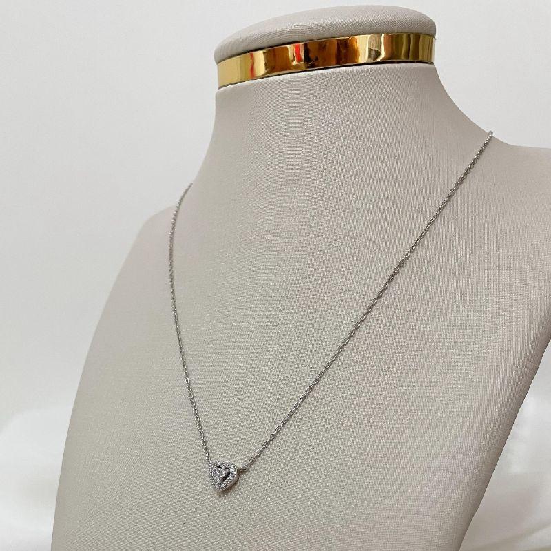 GARG PT CORAÇÃO CRAVEJADO 45CM 2MM