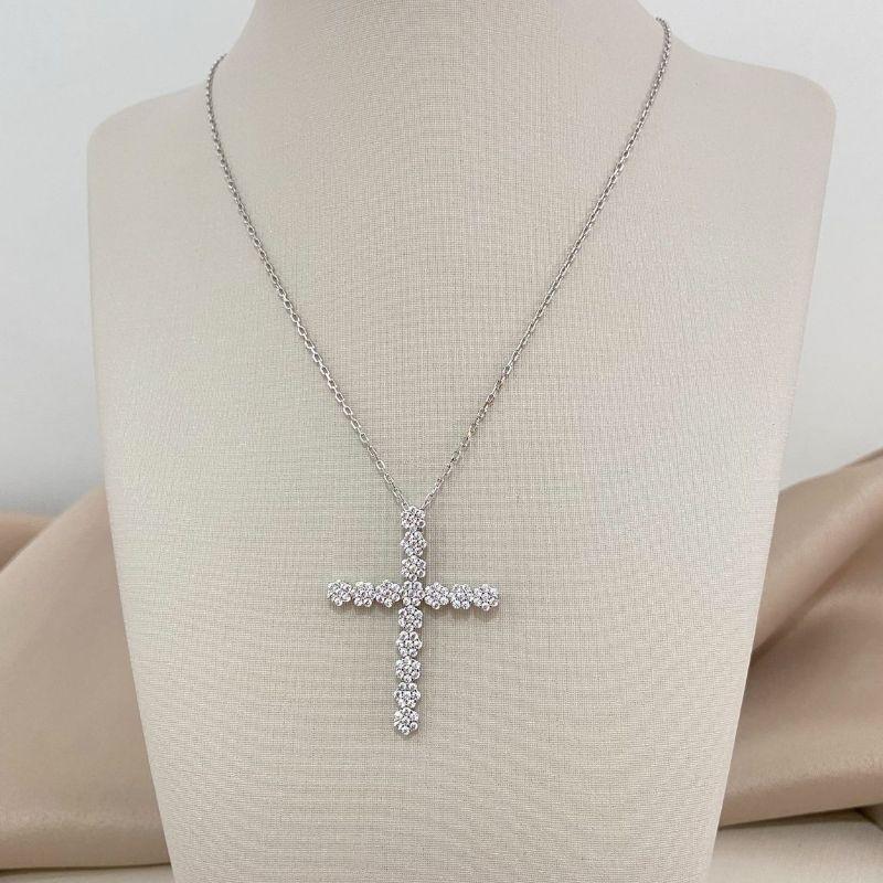 GARG PT CRUZ FLORES CRISTAIS 1MM