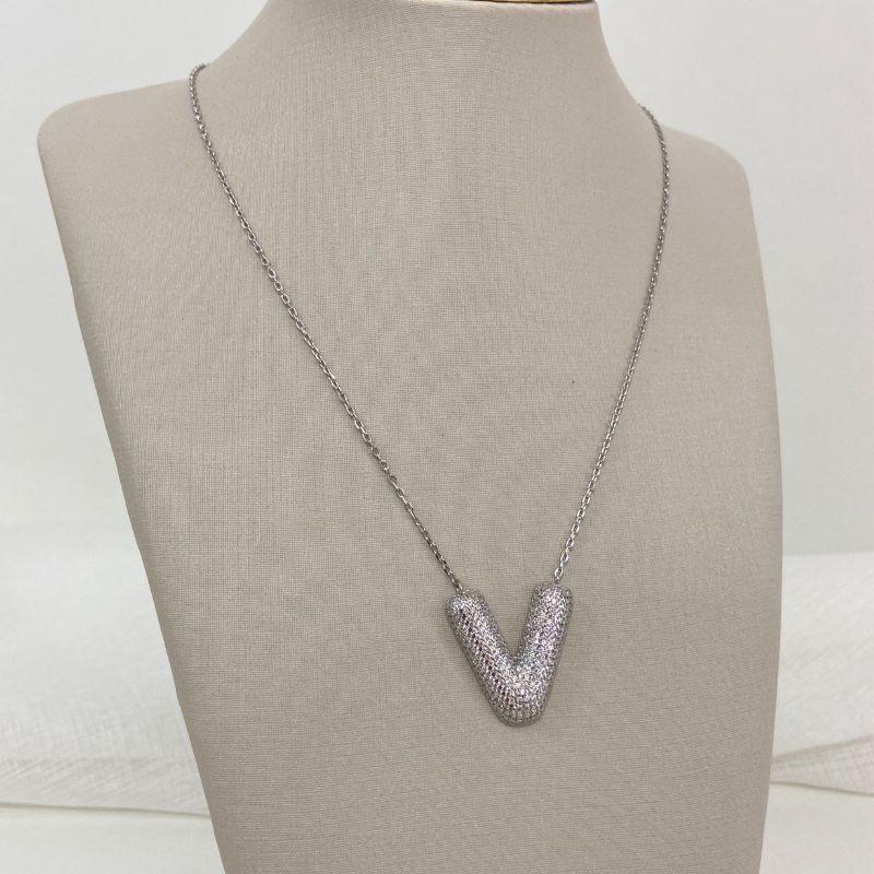 GARG PT LETRA V 1MM 45CM CRAV