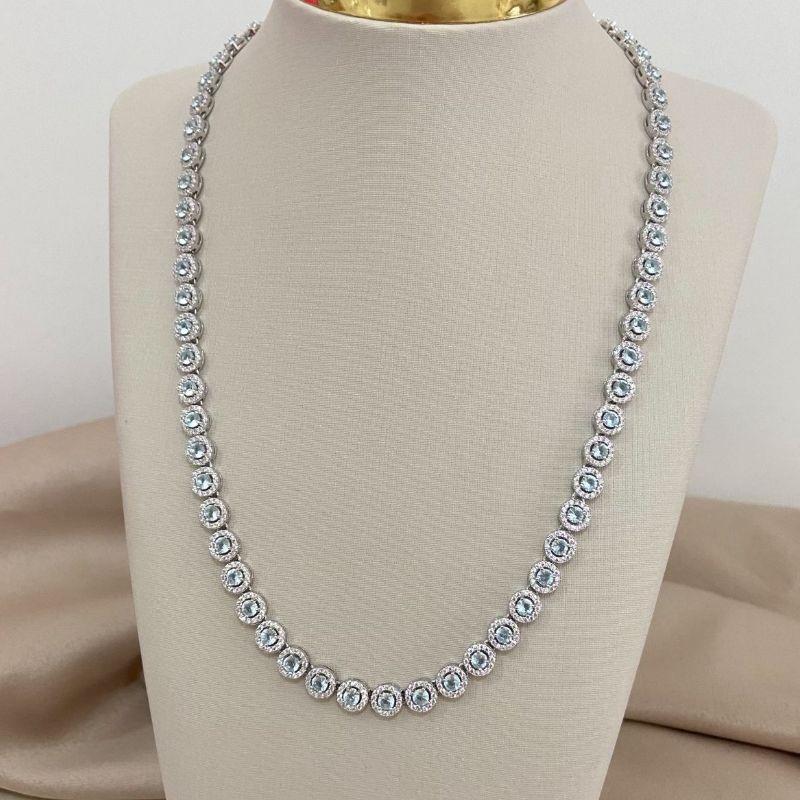 GARG PT PEDRA AZUL CRAV 42CM