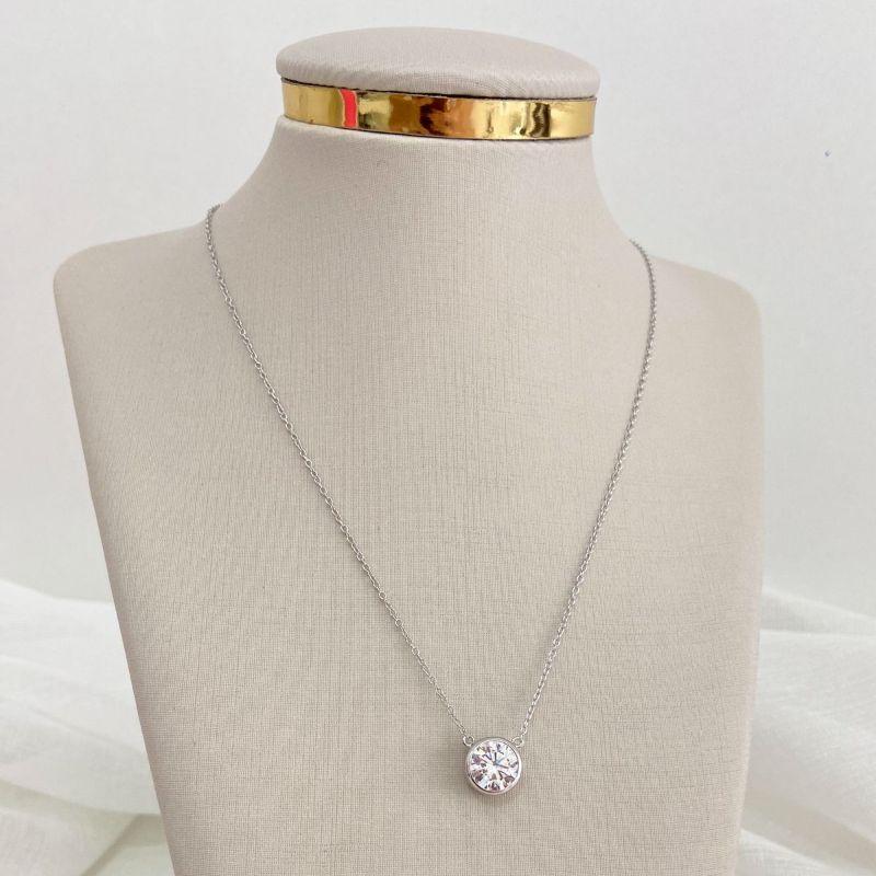 GARG PT PEDRA CRISTAL 8MM