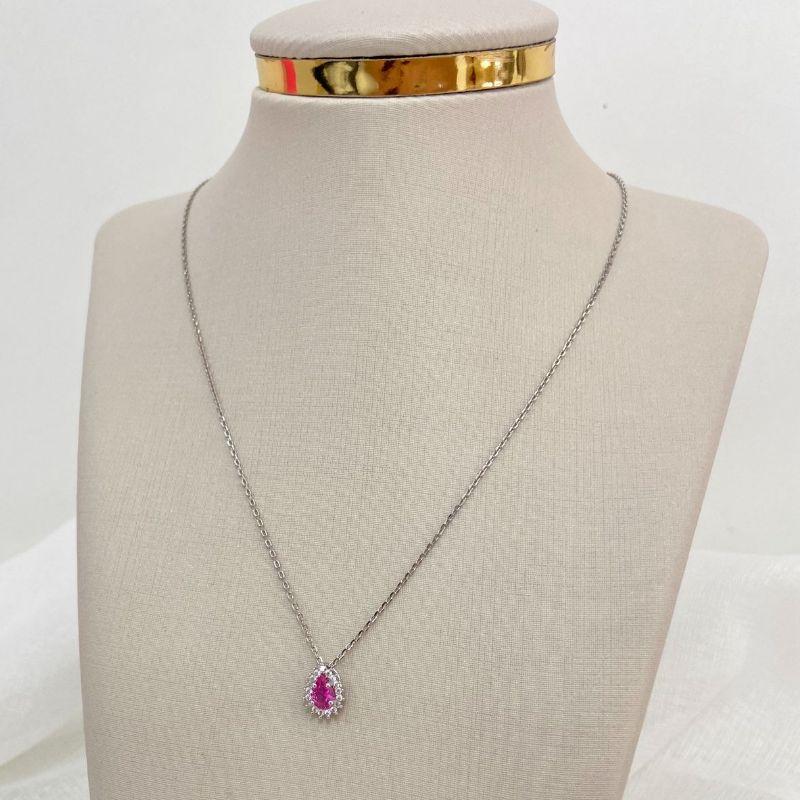 GARG PT PEDRA ROSA 45CM 4MM