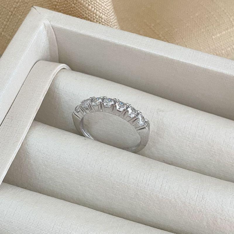 ANEL PT MEIA ALIANÇA 7 P 3MM