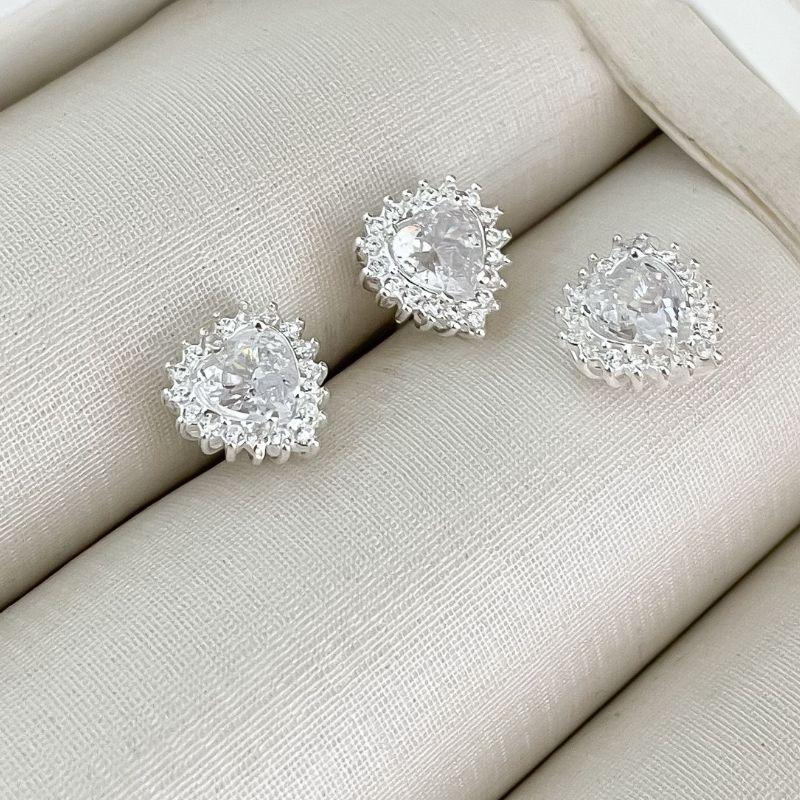 CONJ PT CORAÇÃO CRAV CRISTAL