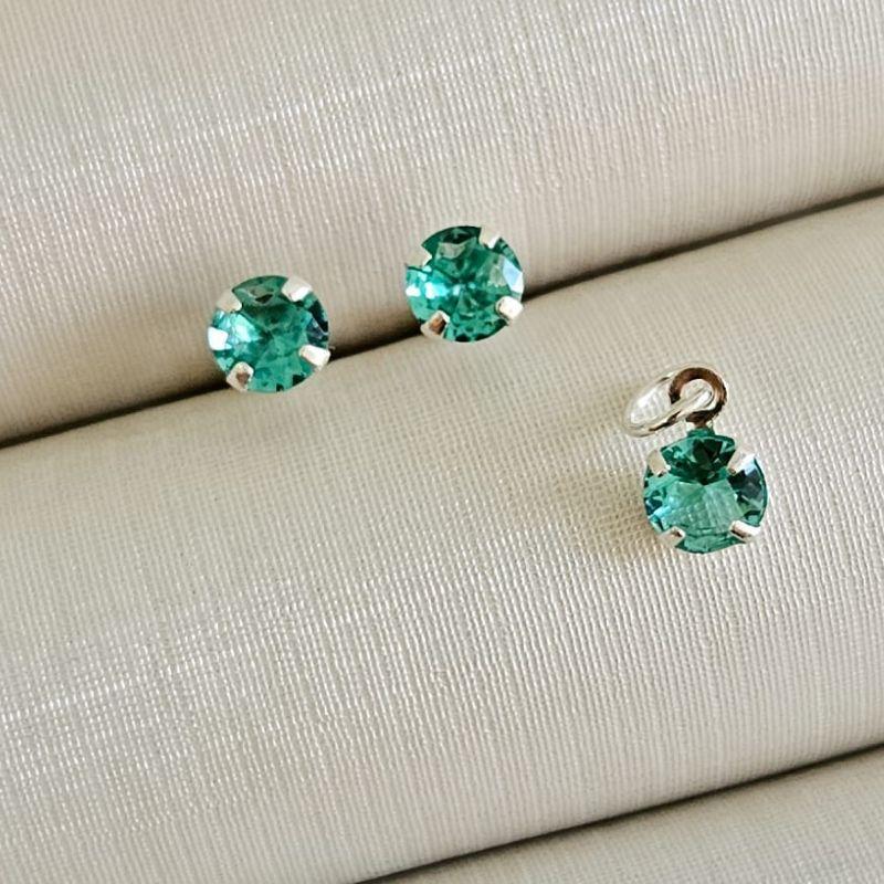 CONJ PT P.LUZ RED. VERDE 5MM