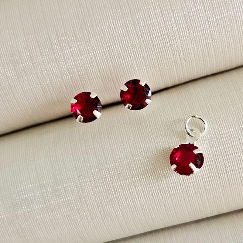 CONJ PT P.LUZ RED. VERMELHO 5MM