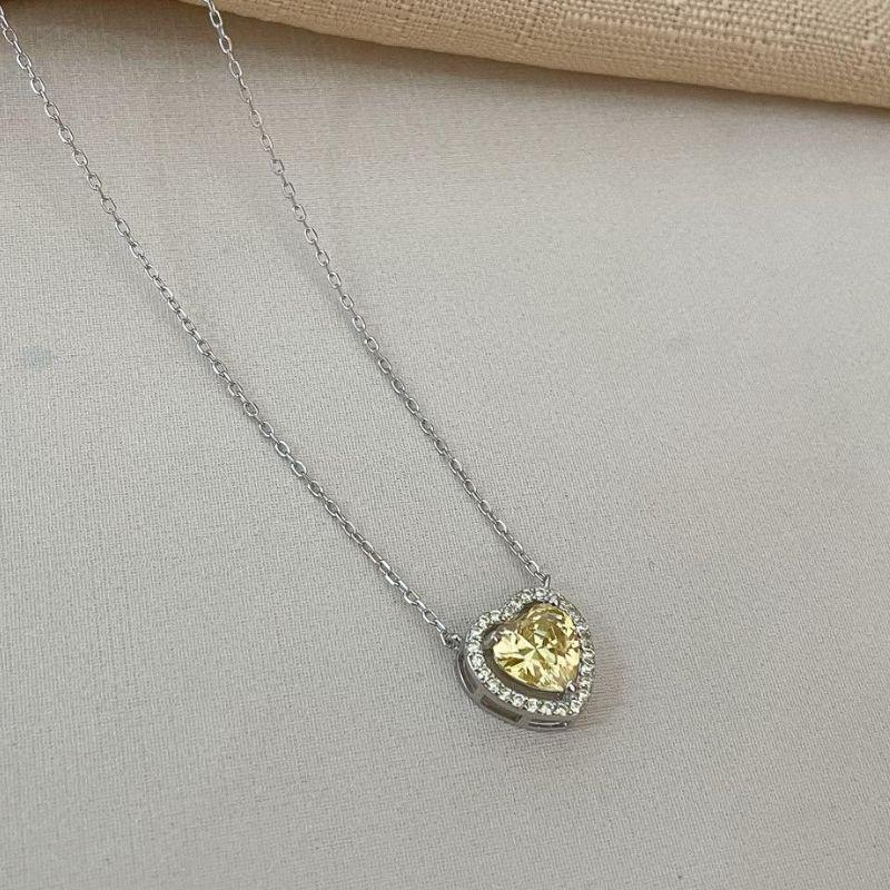 GARG PT CORAÇÃO 1 PEDRA CRAVEJADA